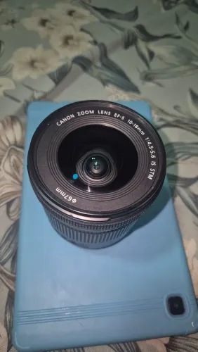 Lente canon 10-18 novo