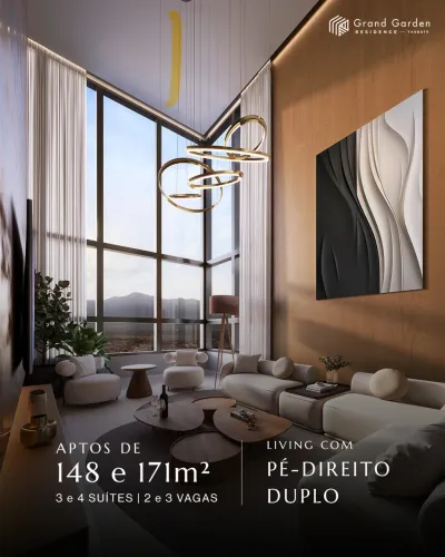 Grand Garden Residence - Alto padrão elevado ao máximo em Taubaté