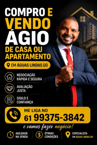 Está procurando um corretor com experiência para vender o seu ágio fala comigo