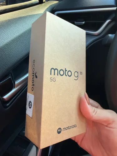 Motorola Moto G35 5G com NFC | 128GB e 256GB | Novo Lacrado Nota fiscal 