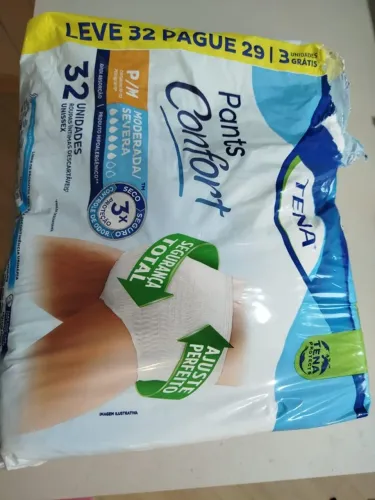 Fralda descartável adulto 