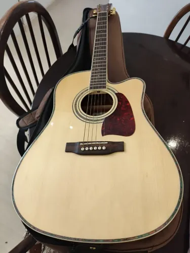 Violão Eagle CH889 NT Elétrico + Capa | Estado de Novo | Apenas Venda
