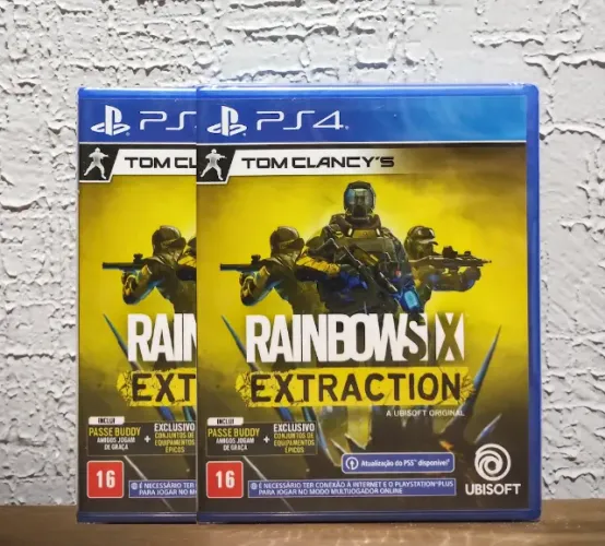 Rainbow Six Extraction Ps4 Lacrado (Aceitamos seu jogo usado com pagamento)