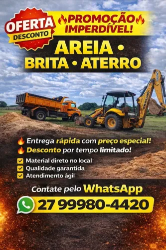 Disk Areia e Brita
