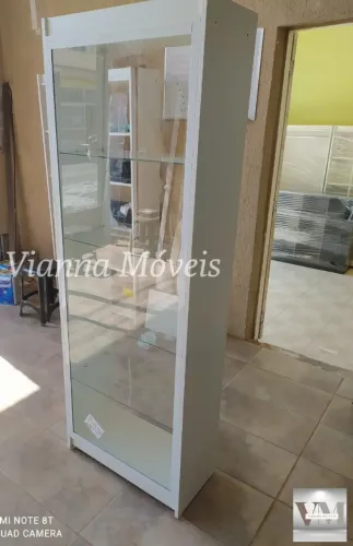 Estante Vitrine Com Vidros Temperado 4mm