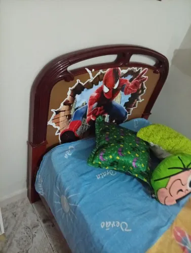 Cama solteiro madeira