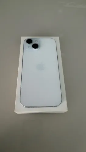 iPhone 15 256GB Azul Claro - Única Dona (Impecável + Brinde)