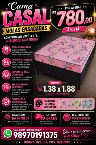 Cama molas Ensacada 
