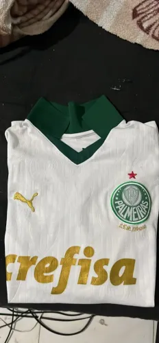 Camiseta do palmeiras branca