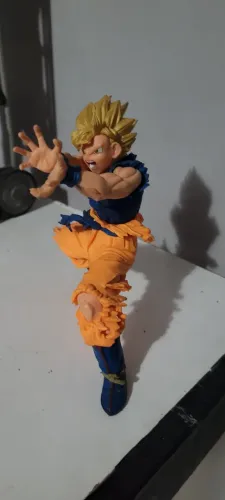 Boneco goku super sayajin dragon ball action figure 
