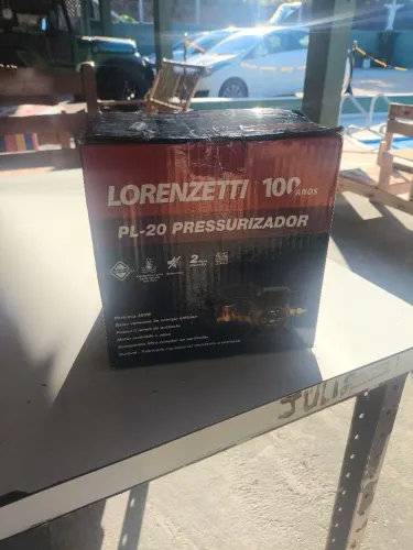 Pressurizador De Água Pl20 Lorenzetti 220v 350w NOVO