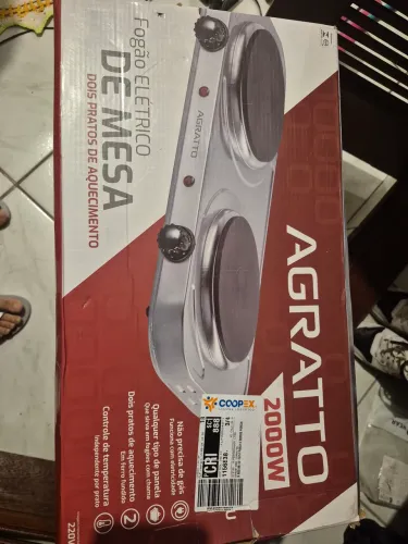 Fogão elétrico de mesa