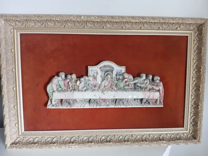 Quadro com resina