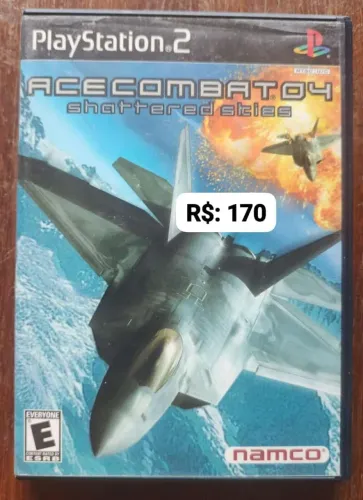 Ace Combat 04 Shattered Skies = R$: 170
