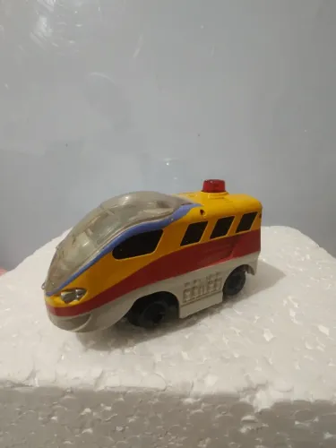 Brinquedo Locomotora Fisher-Price GeoTrax Mattel 2006 - 12cm