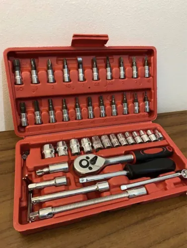 Kit Ferramentas Completo 46 Peças