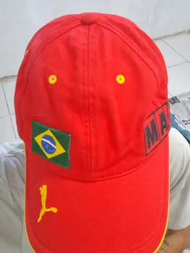 BONÉ PUMA FERRARI 2008 FELIPE MASSA ORIGINAL