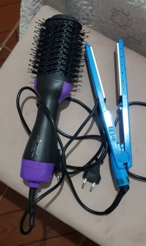Escova e prancha