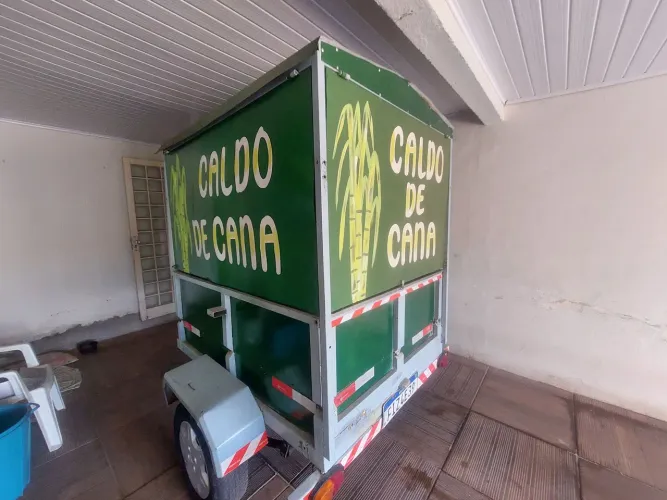 Carretinha de caldo de cana
