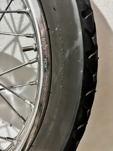 Roda pneu cg150 (disco de freio)