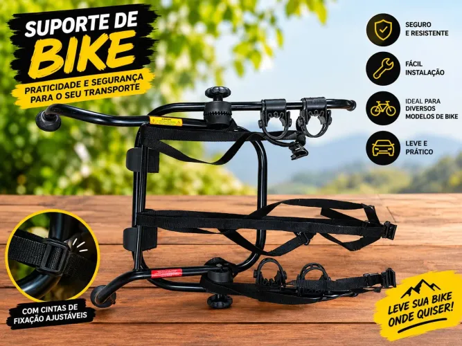 Suporte de transporte de bicicleta para carro