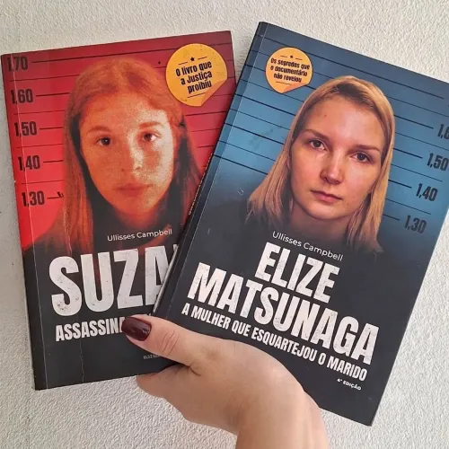 Livro Suzane e Elise Matsunaga 