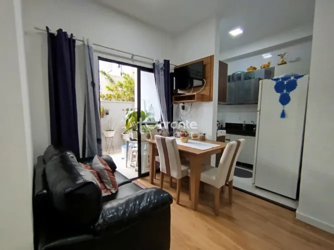 Excelente apartamento com 60 m² de área útil e uma sacada ampla e diferenciada
