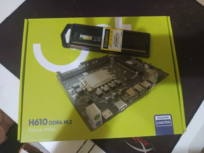 Kit placa mãe Processador i5 14400 +memória