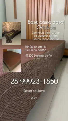 Base cama casal Ortobom