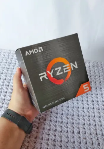 Processador AMD Ryzen 5 5500 novo Lacrado