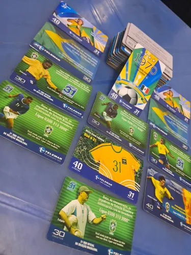 Cartões Telefônicos da Seleção Brasileira