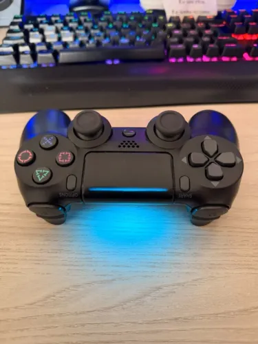 Controle sem fio compatível com PS4 - preto