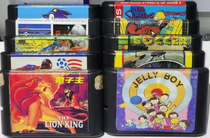 Jogos Para Sega Mega Drive 1 / 2 / 3 / Genesis Funcionando Perfeitamente A Partir DE