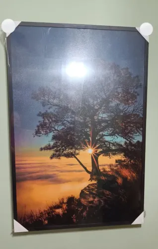 Quadro paisagem 92cm x 62cm x 05cm