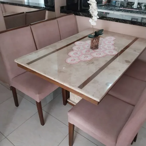 Mesa de jantar 6 cadeiras