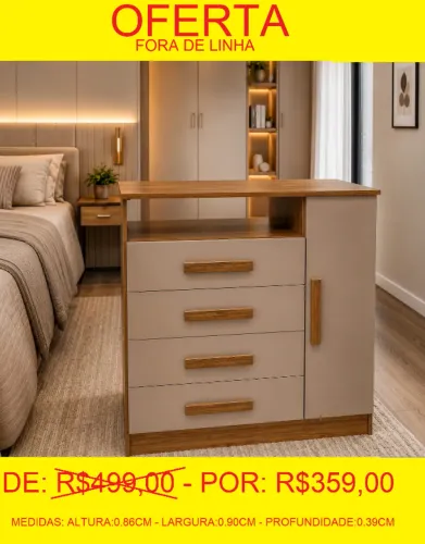comod - compacta - fora de linha - compre e retire hoje mesmo 