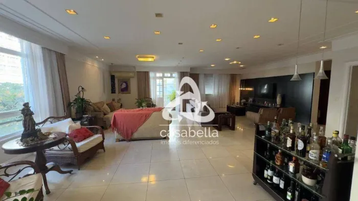 Apartamento com 4 dormitórios à venda, 429 m² por R$ 4.300.000,00 - Gonzaga - Santos/SP