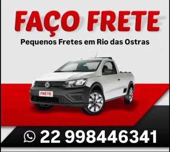 PEQUENOS FRETES EM RIO DAS OSTRAS