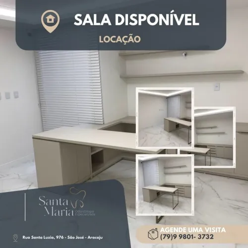 Aluguel de sala para profissionais de saúde .