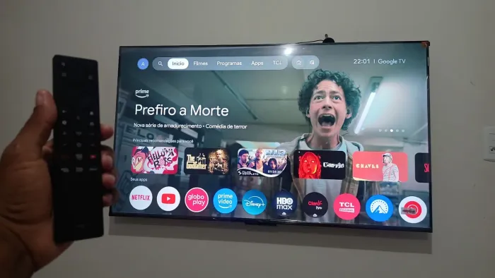 Vende-se televisão TCL 50 polegadas Nova