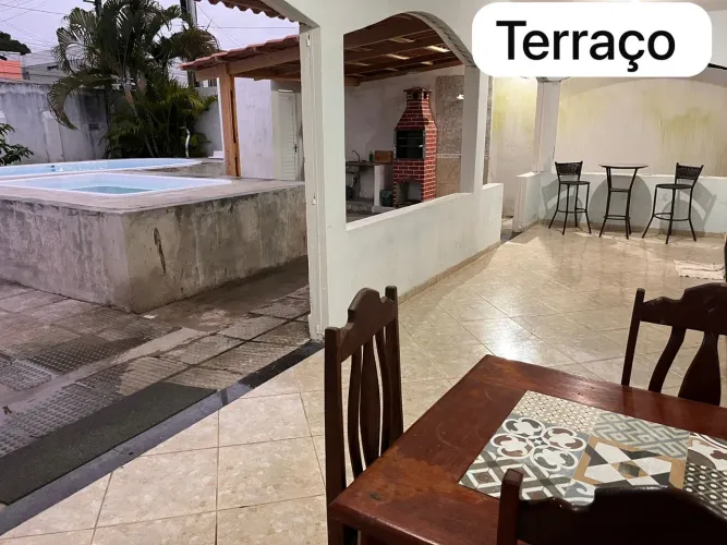 Casa completa com piscina e área gourmet para diárias e temporada