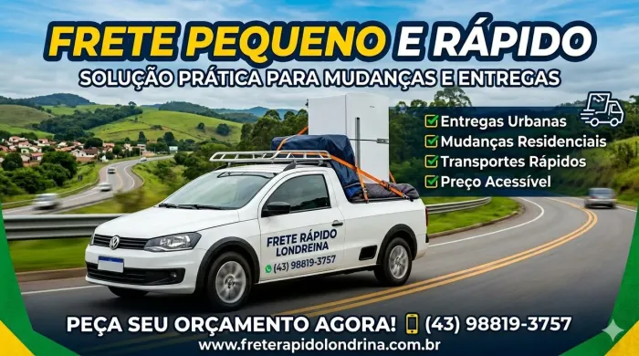 Fretes pequenos