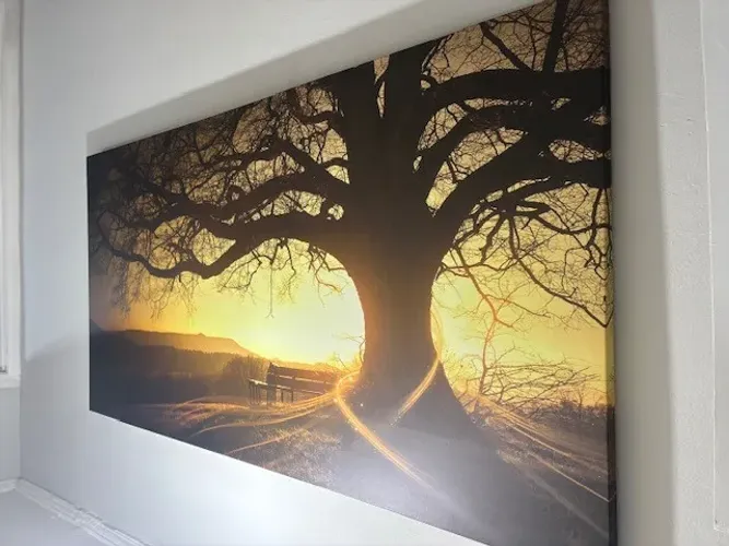 quadro de tela grande 2mts por 1 mt 