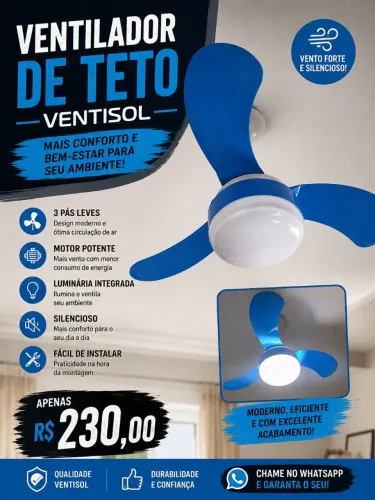 Ventilador de teto