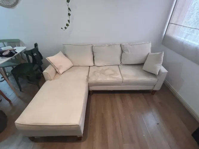 Sofá 3 Lugares em L Modular 