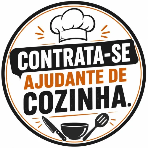 Ajudante de cozinha masculino & ajudante de salada feminino