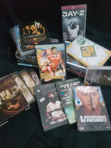 Dvds novos e usado
