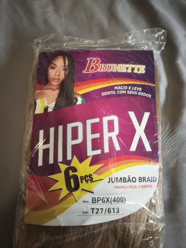 Cabelo jumbo 400g cor T27/613