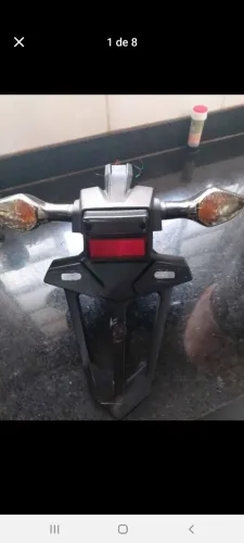 Suporte placa rabeta cb 650