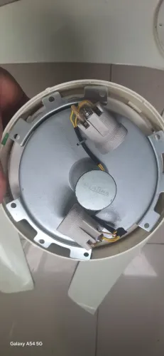 Ventilador 127v estava em uso botei um novo maior !